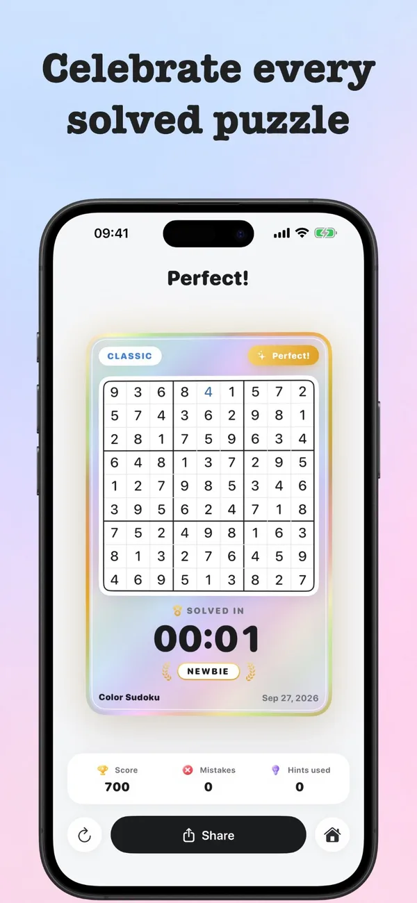 Classic & Color Sudoku – Miay screenshot 6
